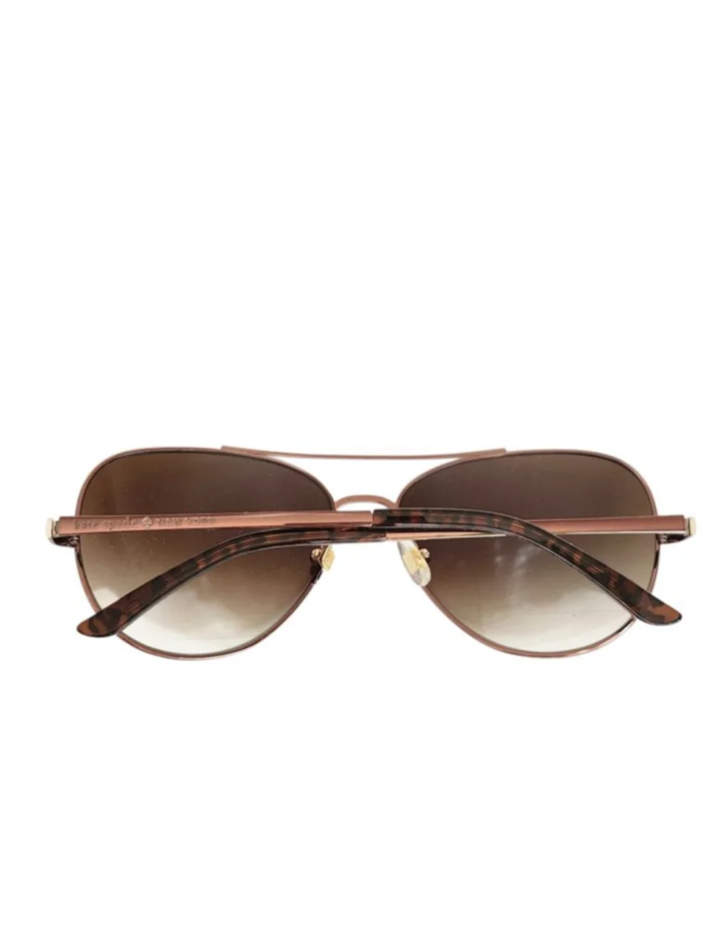 KATE SPADE Aveline Bronze Brown Aviator Sunglasses 58 mm - Picture 10 of 13